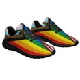 thumbnail image 6 of Progress Pride LGBTQ Shoes Sneakers Black Size 3.5, 6 of 7
