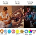 thumbnail image 5 of Sunrise Alarm Clock Wake Up Light Clock Sunrise/Sunset Simulation Digital Clock with Night Light FM Radio Desk Clocks, 5 of 9