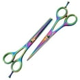 thumbnail image 2 of Defender Multicolor Professional Razor Edge 2-piece Hair Cutting Scissors Set, 2 of 4