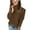 Brown, variant on gakvbuo Pullover Sweaters For Women Fall Fashion 2023 Long Sleeve Turtleneck Knit Sweater Tops