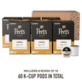 thumbnail image 2 of Peet's Coffee, Light Roast Keurig K-Cup Pods, 100% Arabica Coffee - Luminosa Breakfast Blend (6 Boxes of 10 K-Cup Pods), 2 of 4