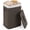 Dark Taupe, variant on Alpinel Bamboo Laundry Hamper with Lid Removable Liner & Handles | 72L Large & Tall Clothes Hamper, Rectangular Laundry Basket for Small Spaces, Laundry Room, Bedroom, Brown