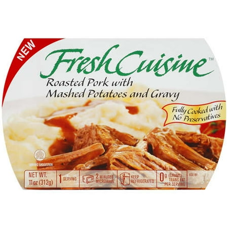 Fresh Cuisine: Roasted W/Mashed Potatoes & Gravy Pork Sausage, 11 oz