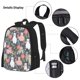 thumbnail image 3 of Balery Llamas Mochila Escolar 3 en 1 para Niños - Mochila Resistente con Lonchera Térmica y Estuche - Mochila Escolar para Niños y Niñas, 3 of 7