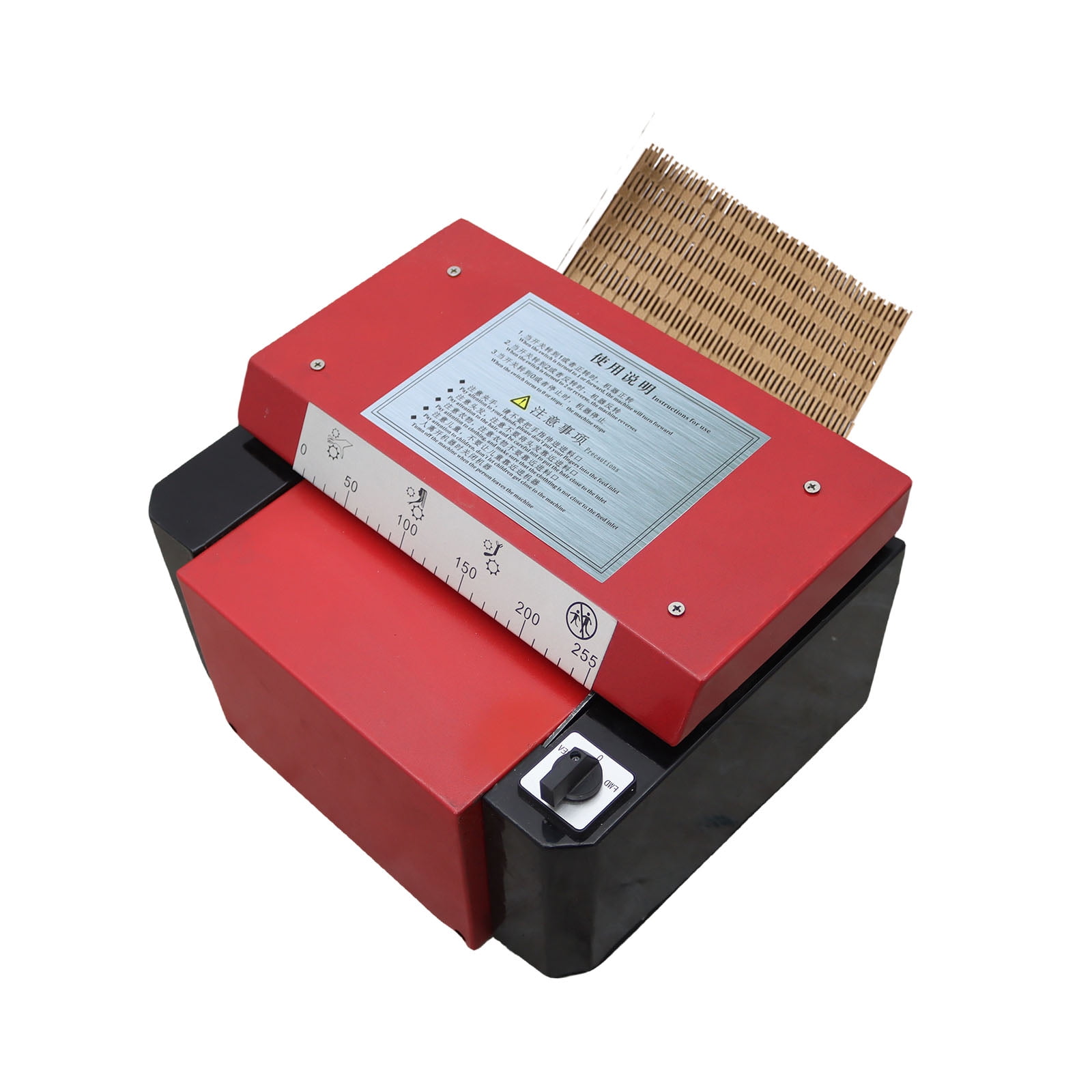 Corrugated Board Expansion Cutting Machine Kraft Paper Waste Board Pad Shredder Machine