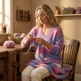 thumbnail image 3 of 1Pc Hand Knitted Mohair Colorful Yarn - Soft Warm Crochet Yarn For Diy Crafts, Scarves, Hats, Amigurumi, Knitting Projects - Ideal For Beginners & Enthusiasts, 3 of 5