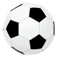 thumbnail image 2 of (6 pack) MinnARK Weatherproof Mini Soccer Ball – 6-Inch Outdoor Soccer Ball for Kids, Toddlers & Beginners, Black/White, Ages 3+, 2 of 4