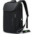 thumbnail image 1 of BANGE Mochila Laptop Inteligente Impermeable de Tela Oxford de 15,6'', Negra, 1 of 7