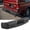 Black, variant on Rear Bumper for 1992-2014 Ford Econoline Van wo Sensor Holes Nickel Steel
