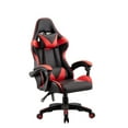 thumbnail image 1 of K-LIVING MARK ERGONOMIC PU AJUSTABLE GAMING CHAISE / CHAISE D'ORDINATEUR / CHAISE DE BUREAU AVEC APPUI-TÊTE EN ROUGE ET NOIR, 1 of 3