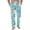 Mint Green_003, variant on Domuza Men's Easter Bunny Pajamas Pants Casual Stretch Waist Drawstring Pjs Trousers Loose Fit Comfy Lounge Sleepwear with Pockets Mint Green XL