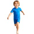 thumbnail image 5 of Boys T Shirts Solid Print Short Sleeve Crewneck Breathable Basic Top for Everyday Wear Boys' Tops Tees Shirts 3 Years-4 Years, 5 of 5