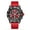 Red, Black, variant on Breitling Endurance Pro 44 Chronograph IRONMAN Red Dial Rubber Strap Men's Watch X823109A1K1S1