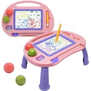 BABLOCVID Toddler Toys,Toys for 1-2 Year Old Girls,Magnetic Drawing Doodle Board for Kids Toys,Educational Learning Baby Toys for 18 Months Year Old Girl Boy Birthday Gifts,Arts and Crafts Toys Pink