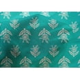 thumbnail image 4 of oneOone Coton Soie Feuilles & Imprimé Floral Bloc 1 Yard 42 Inch Wide, 4 of 4
