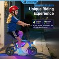 thumbnail image 3 of Gyrocopters Radi8 Electric scooter (Black) | UL 2272 approved | 25 km Range | 25 km/h Speed | Rear Disc Brakes | LED Lights | LCD Display, 3 of 9