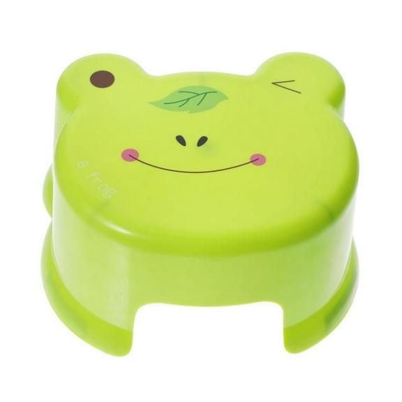 YDYB Plastic Step Stool, 9.2x8.7 Inch Cute Frog Stool, for Toilet