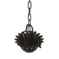 thumbnail image 1 of OULII Rain Chain Hanging Decor Garden Gutter Aluminium Alloy Coffee 1Set, 1 of 5