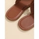 thumbnail image 4 of Women Leopard Pattern Thong Sandals, Fashion Summer Flat Sandals, 4 of 4