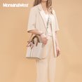 thumbnail image 5 of Montana West Tote Bags for Women Bow Crossbody Purses with Detachable Strap, Tan, 5 of 6