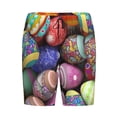thumbnail image 4 of Fotbe Easter Eggs1 Pajama Shorts for Men, Men's Pajama Bottoms, Sleepwear,Short Pajama Pants-Medium, 4 of 9