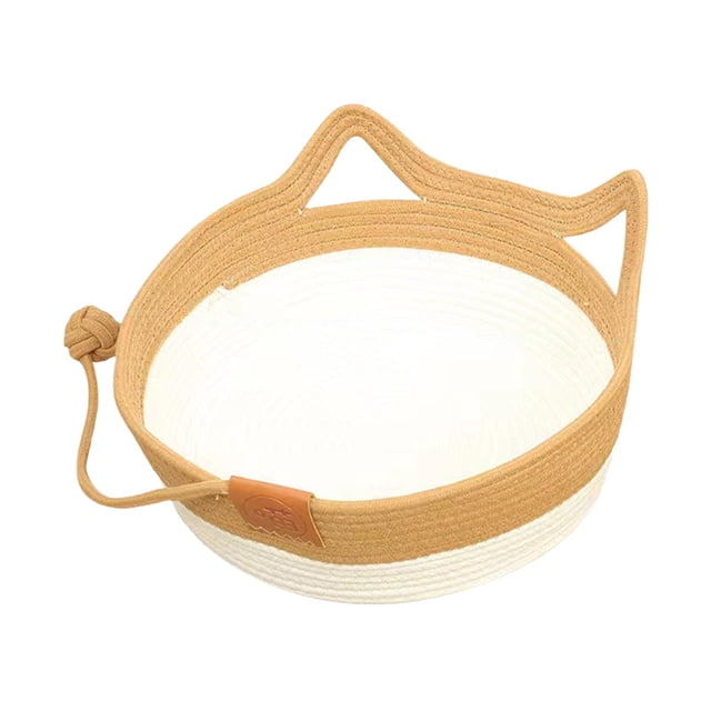 Cesta para cama de gato Cesta Suministros blandos Cama para Perrera Rascador para gatos L Yuyangstore Cama para gatos