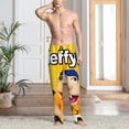 thumbnail image 6 of Lsque Sml Jeffy Print Men's Pajama Pants, Lounge Pant - Comfortable Home Wear,Elastic Waistband, Stylish Design-X-Large, 6 of 9