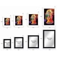 thumbnail image 4 of IBA Indianbeautifulart Radha Krishna Picture Frame Religious Poster White Wall Frame Deity Photo Frame Wall Decor&nbsp;For Home/ Office/ Temple-6 x 8 Inches, 4 of 7
