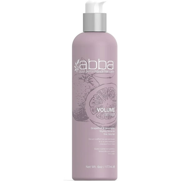 ABBA by ABBA Pure & Natural Soins Capillaires, Sérum Volumisant 6 OZ (Nouvel Emballage)