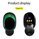 thumbnail image 5 of Auriculares inalámbricos con estilo Auriculares Auriculares 2200mAh con caja de carga para deportes Verde claro negro Sunnimix Auricular inalámbrico Bluetooth, 5 of 8