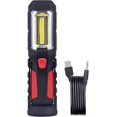 thumbnail image 1 of Lámpara De Camping Led Cob Con Cable Usb Mains Libres Lampe De Travail Torche Avec Crochet Et Siège D'aimant Lampe De Poche Pour Voiture Garage Urgence Atelier 726201, 1 of 6