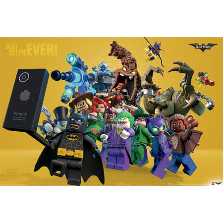 The LEGO Batman Movie - Movie Poster / Print (Best Selfie EVER!) (Size: 36