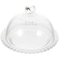 thumbnail image 4 of 1 Set Dessert Dome Cake Protective Cover Glass Food Cover and Glass Tray, 4 of 6