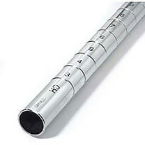 Global Industrial 6"H Chrome Post, 4 Pack