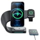 thumbnail image 2 of Cargador inalámbrico magnético 4 en 1, soporte de carga rápida para iPhone 13/13Pro/13Pro Max /13 Mini /12/12Pro/12Pro Max/12 Mini, iWatch, Airpod (Blanco/Negro). Levamdar LFX-178, 2 of 8