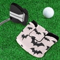 thumbnail image 5 of Haosy Silhouette Bats Golf Mallet Putter Cover Strong Magnetic Leather Golf Club Headcover Closure, 5 of 7