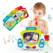 VATOS Musical Toys for Toddlers | Karaoke Singing Box Microphone Music Player for Baby  Ages 2 
