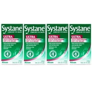 4 Pack - Systane Lubricant Eye Drops Ultra High Performing Dry Eye Relief, 3ml (0.1 fl oz)