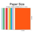 thumbnail image 3 of Papel de colores Cezmkio A4, 200 hojas, 20 colores, 70 g/m², hecho a mano, 3 of 7