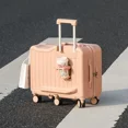 thumbnail image 1 of Maleta de viaje para niños, bolsa de equipaje con varilla de tracción de 22 pulgadas para niñas, bolsa de viaje para sentarse para bebés con asiento Utili para niños, bolsa de mano para niños, 1 of 4