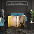 thumbnail image 2 of Oriental Furniture 3 ft. Tall Sakura Blossoms Canvas Room Divider - 4 Panel, 2 of 6