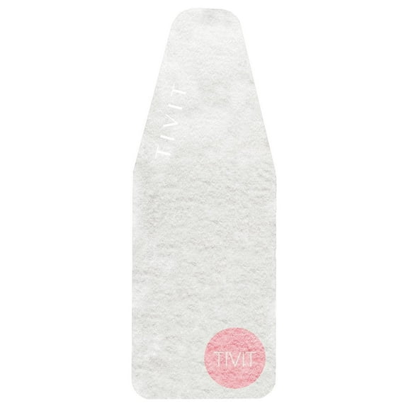 Premium Felt Underlay Padding - Extra Large Fitting up to 19 x 55 Inch Ironing Boards - Thick Polyester Felt Ironing Pad in White - Easily Cut Down to The Desired Size Ironing Board Extra Padding