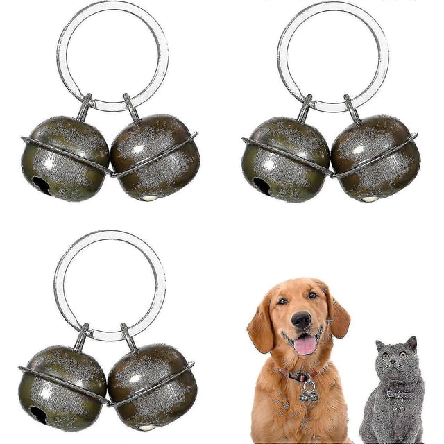 3pcs Extra Loud Cat And Dog Bells Pet Tracker Bells Dog Bells For Collar Pet
