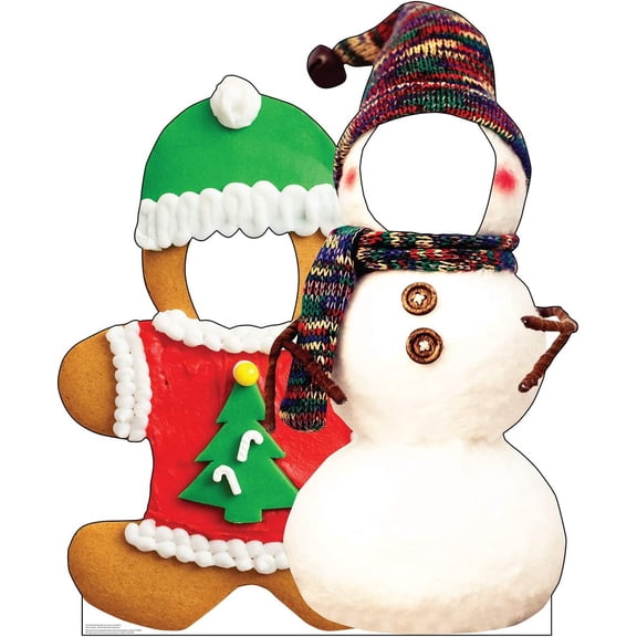 Gingerbread & Snowman Stand-in
