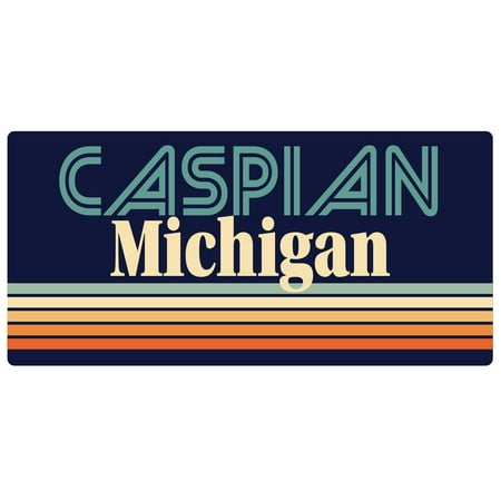 

Caspian Michigan 5 x 2.5-Inch Fridge Magnet Retro Design