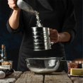 thumbnail image 2 of Flour Sifter for Baking, Stainless Steel 3 Cup Flour Sifter, 2 of 5