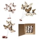 thumbnail image 3 of Paquete de 12 estacas decorativas con forma de mariposa en 3D para decoración del hogar, 3 of 9