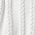 thumbnail image 6 of HAOTAGS Men’s Zip-Up Polo Shirts Lightweight Clean Minimalist Design, Subtle Textured Knit Casual Layering Pullover Tops White Size 3XL, 6 of 6
