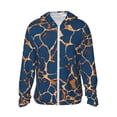 thumbnail image 1 of Fotbe Giraffe Skin Chaqueta con Protección Solar UPF 50+ para Hombre y Mujer, Camisa con Capucha y Bolsillos-3X-Large, 1 of 7