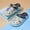 A, variant on Kids Clogs Garden Shoes Girls Boys Lightweight Beach Pool Shower Slip On Toddler Slippers Cartoon Children Summer Sandals